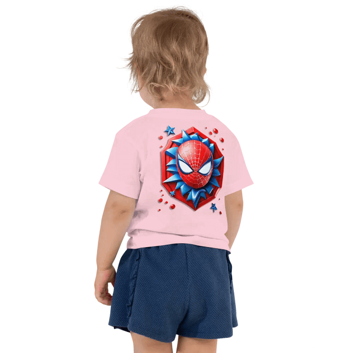 SMILING SPIDERMAN Toddler T-Shirt product image (2)