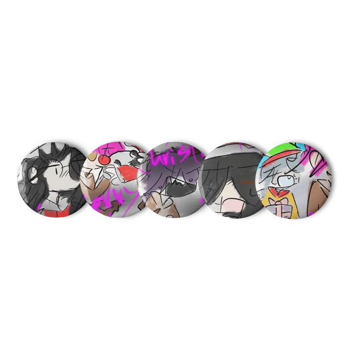 Pin buttons Moon Savers Christmas Hampan! product image (2)