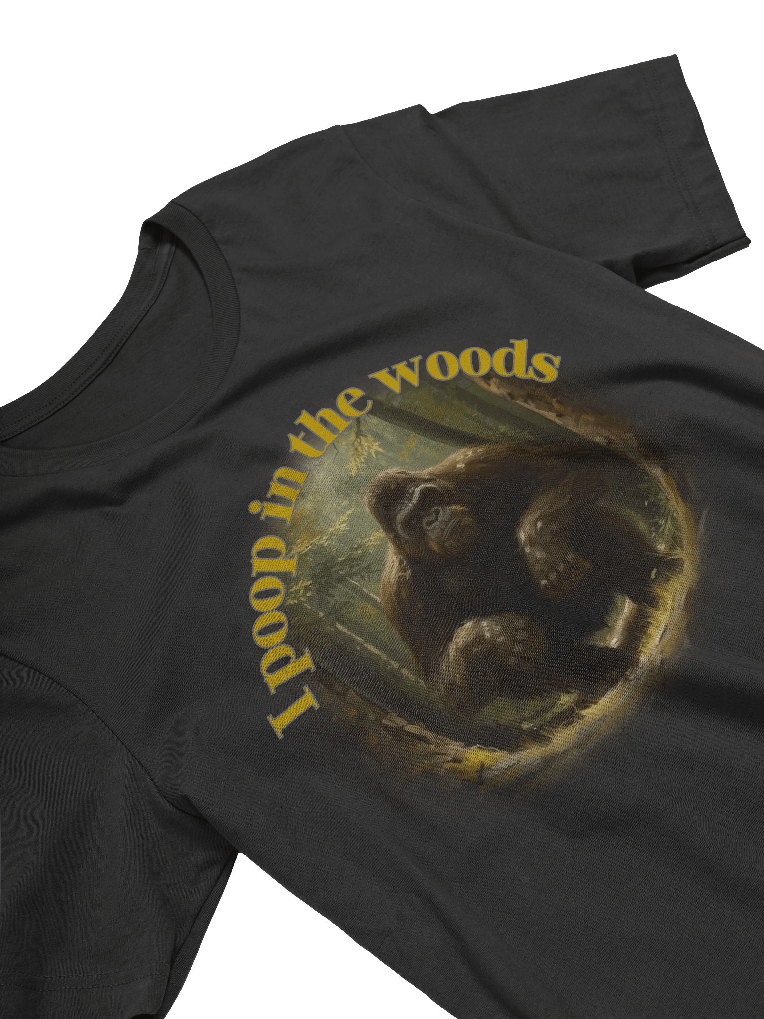 I poop in the woods Printed Bella Canvas Tee product image (15)