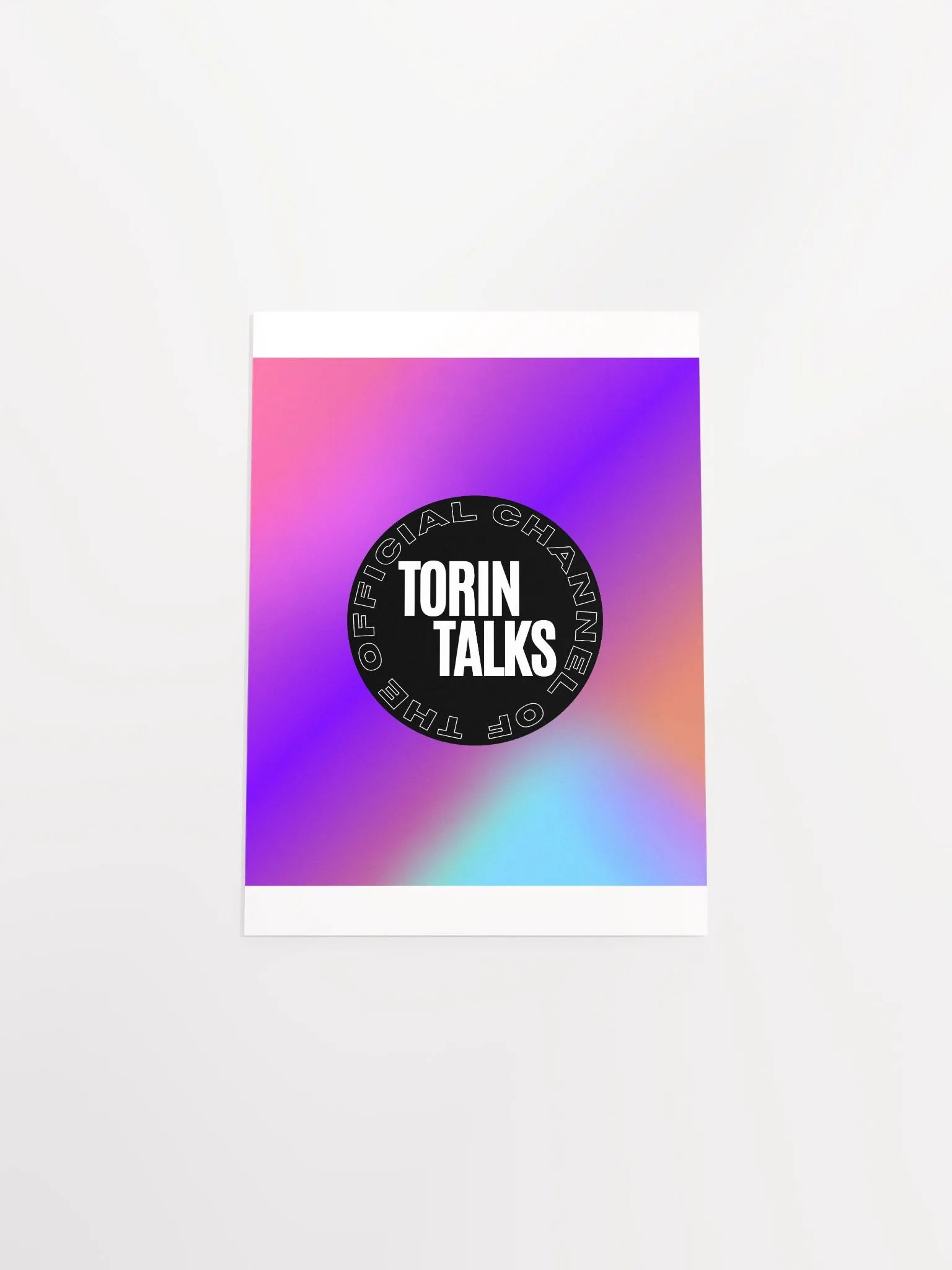 Torin Talks Emblem Poster product image (8)