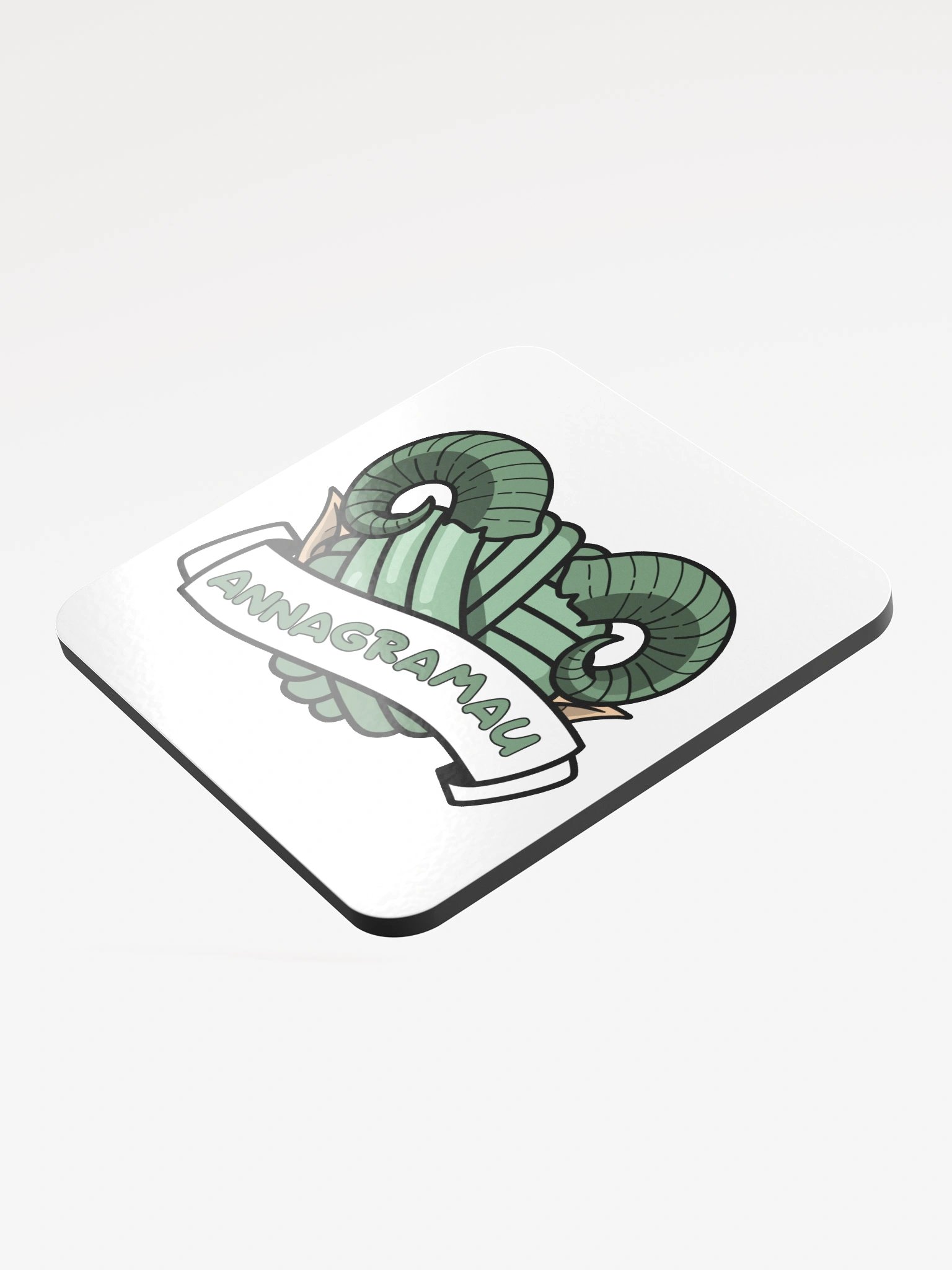 Glossed Cork Coaster - Logo product image (3)