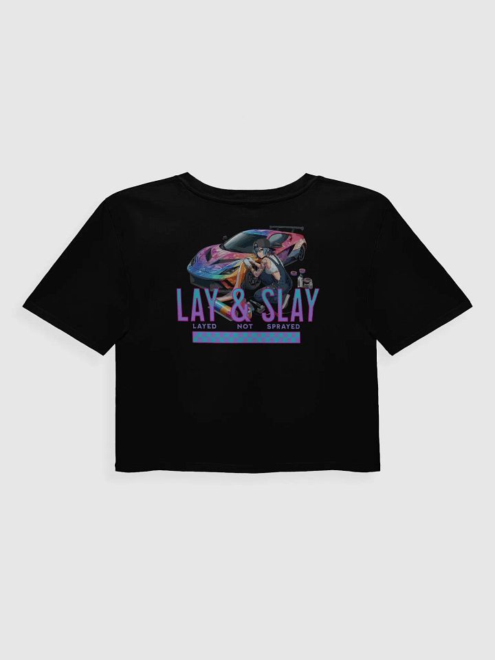 Wrapper Anime Girl Crop Tee product image (2)