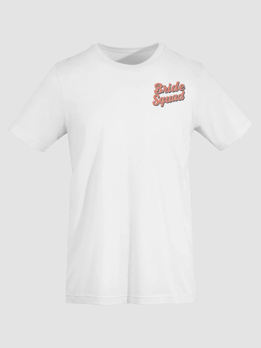 Vows & Vibes Bride Squad T-Shirt product image (7)
