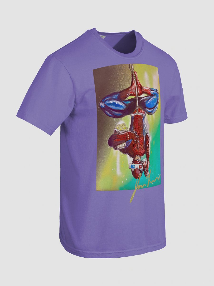 Spider Man Movie Night Pop Art T-Shirt product image (8)