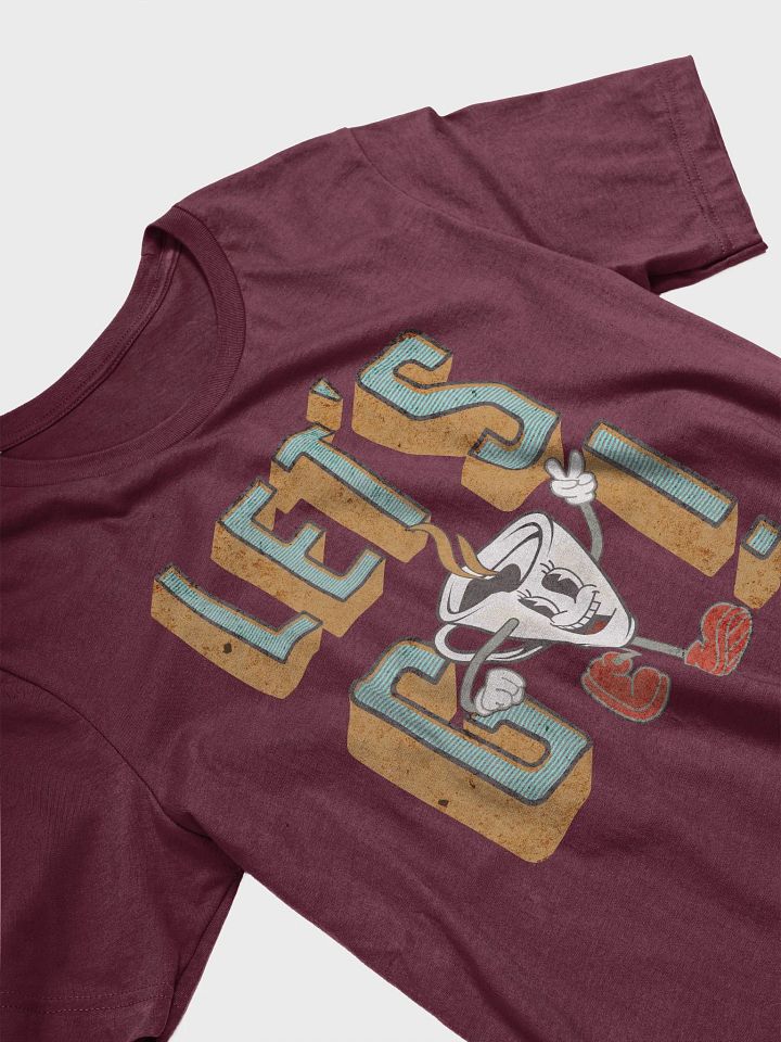 Lets Go Coffee Mascot Cartoon Peace Sign T-Shirt product image (14)