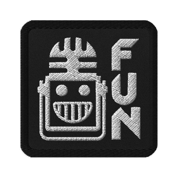 FUN Square Embroidered Patch product image (1)