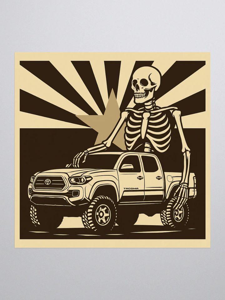 AZ Tacoma Skeleton Sticker product image (1)