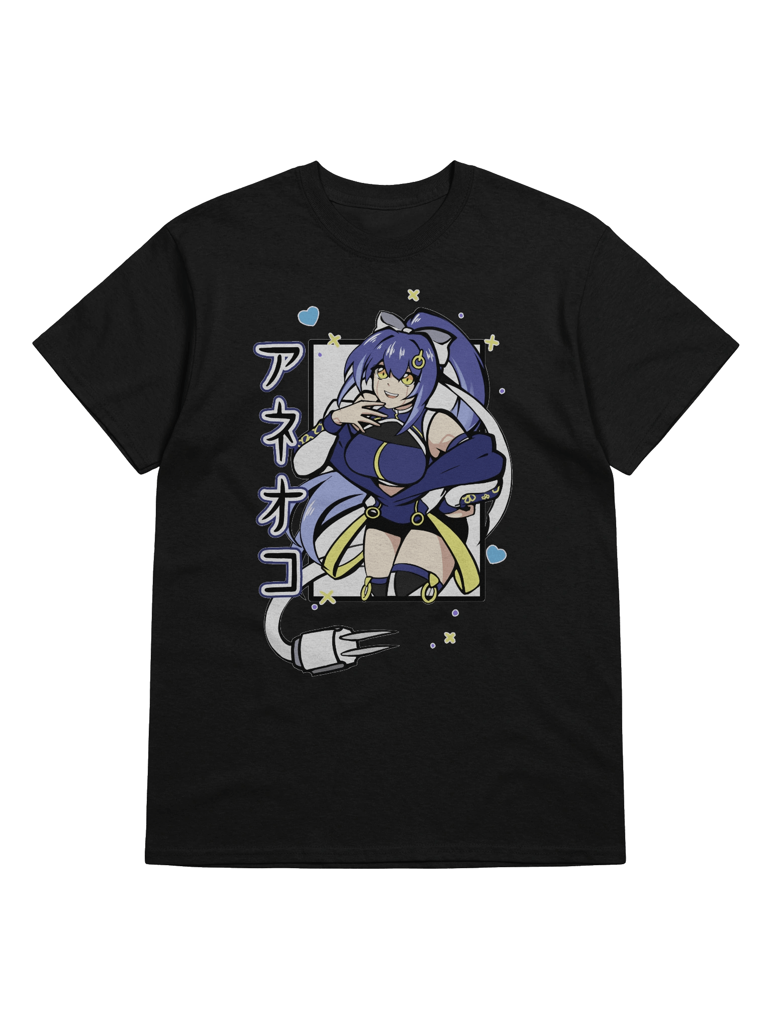 Aneoko - Katakana Print T-Shirt + Jersey Number 1 product image (10)