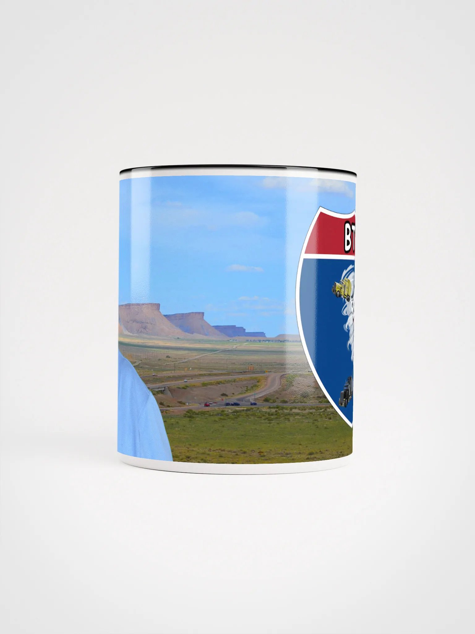 BTT & Boomer Mesa Ceramic Mug with Color Inside product image (5)