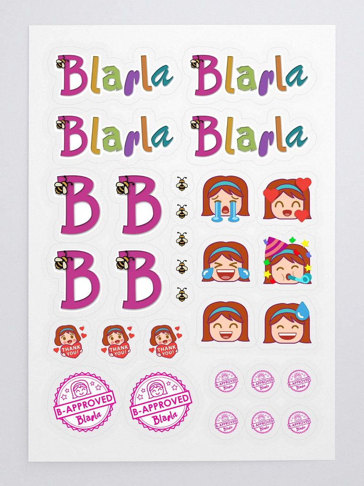 The Blarla Sticker Assortment - Stick it Like You Mean It! product image (2)