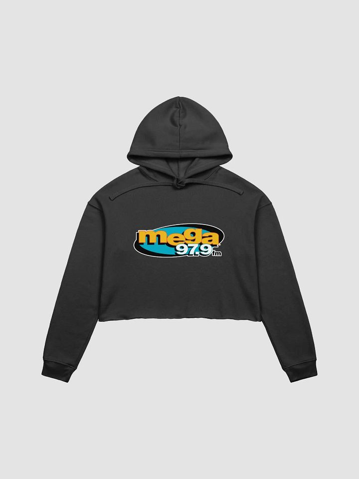 Mega 97.9 Women's Fleece Crop Hoodie product image (1)