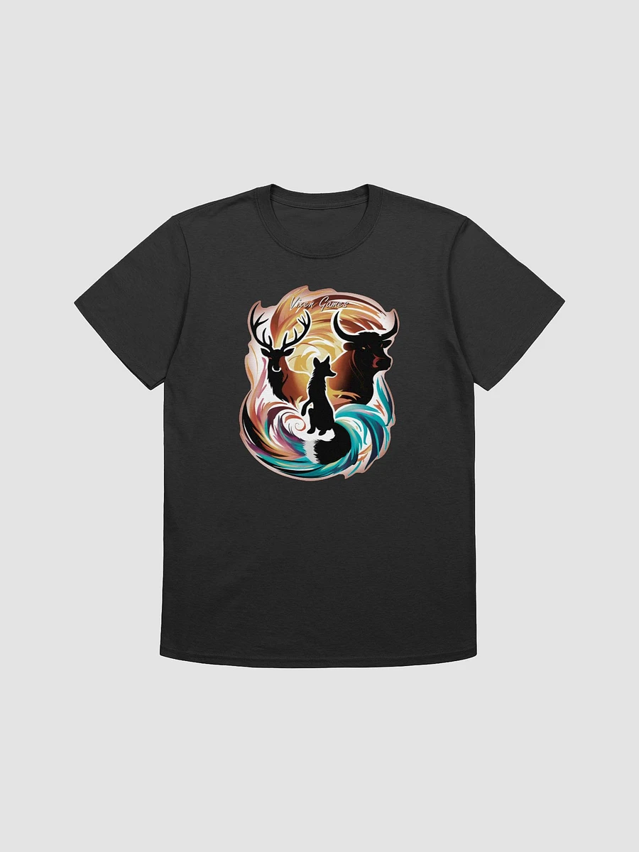 Stag Vixen and Bull Soft Swirl T-shirt product image (3)