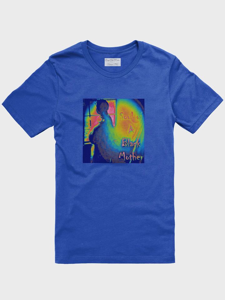 Soul of A Black Mother Tee Blue Multi product image (1)