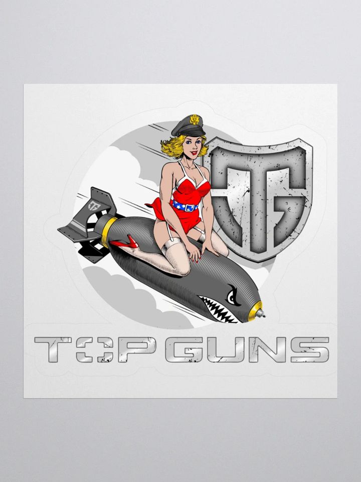 Bomber Girl Sticker product image (1)