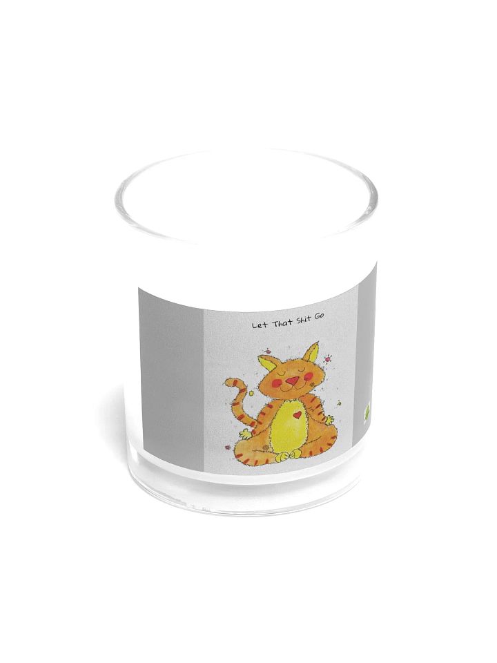 Ging Ging Meditating Cat Candle product image (2)