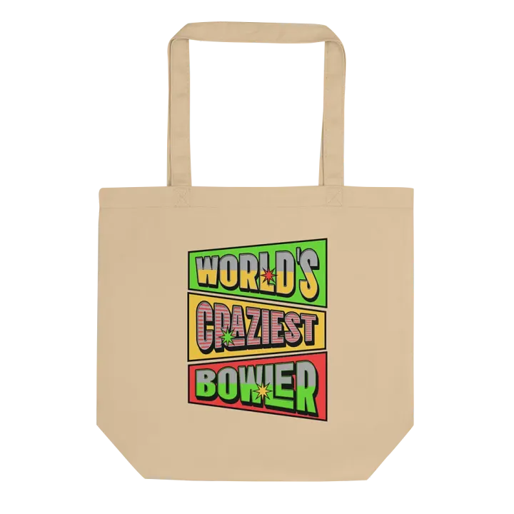 Worlds Craziest Bowler Stellar Eco Tote product image (1)
