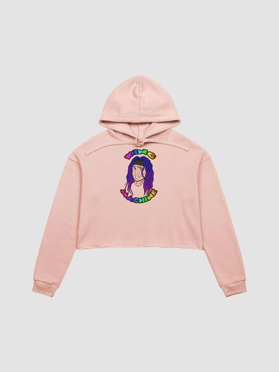 Rainbow king Fleece Crop Hoodie product image (3)