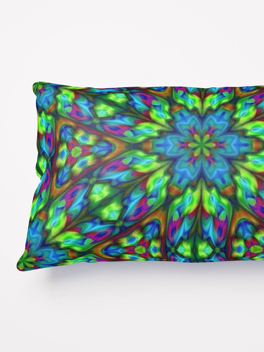 Blue Green Kaleidoscope Throw Pillow product image (7)