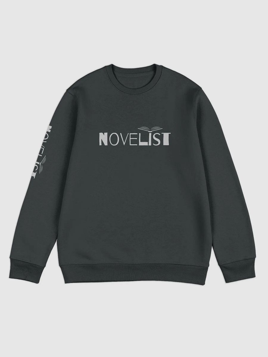 Novelist Silver Text Unisex Sweatshirt product image (1)