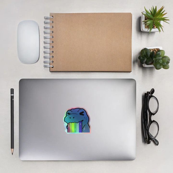 barf holo sticker product image (2)
