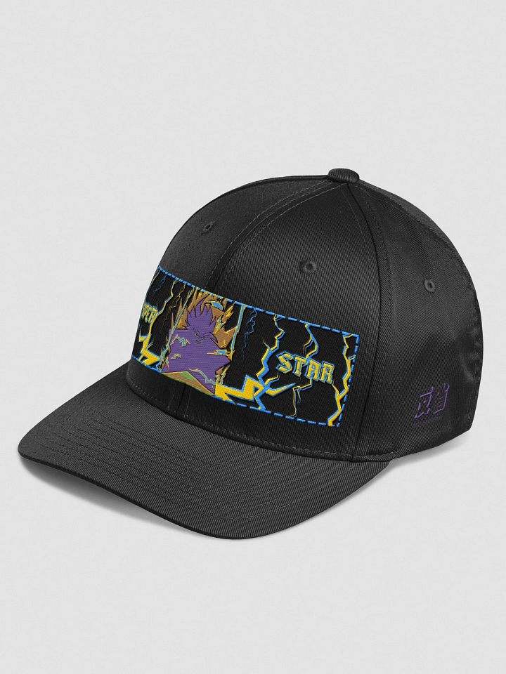 Super Star Self Reflection Structured Fitted Cap product image (2)
