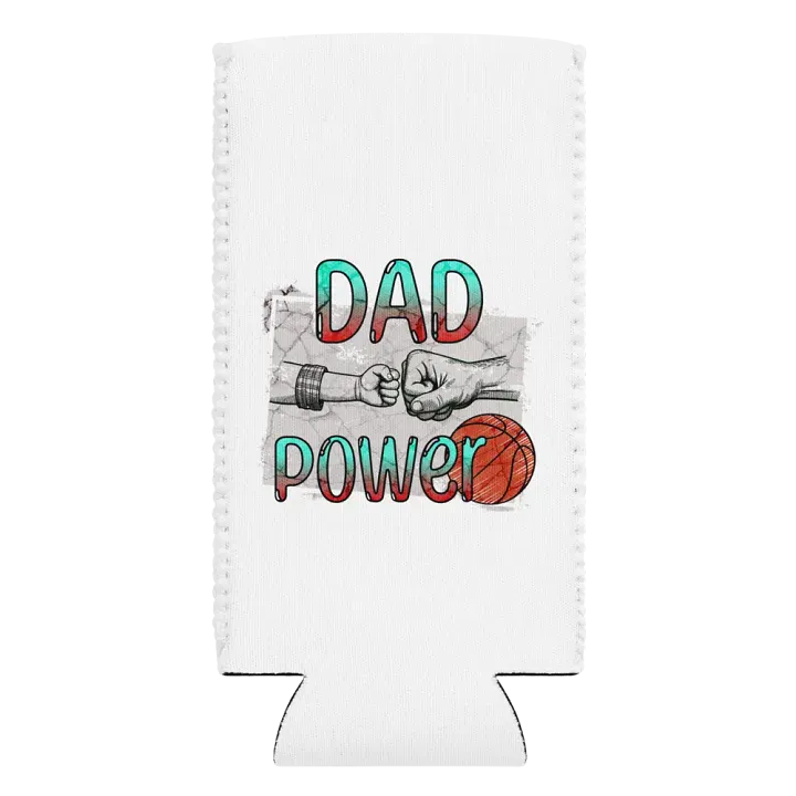 Dad Power Basketball Can Cooler - Slam Dunk Edition product image (2)