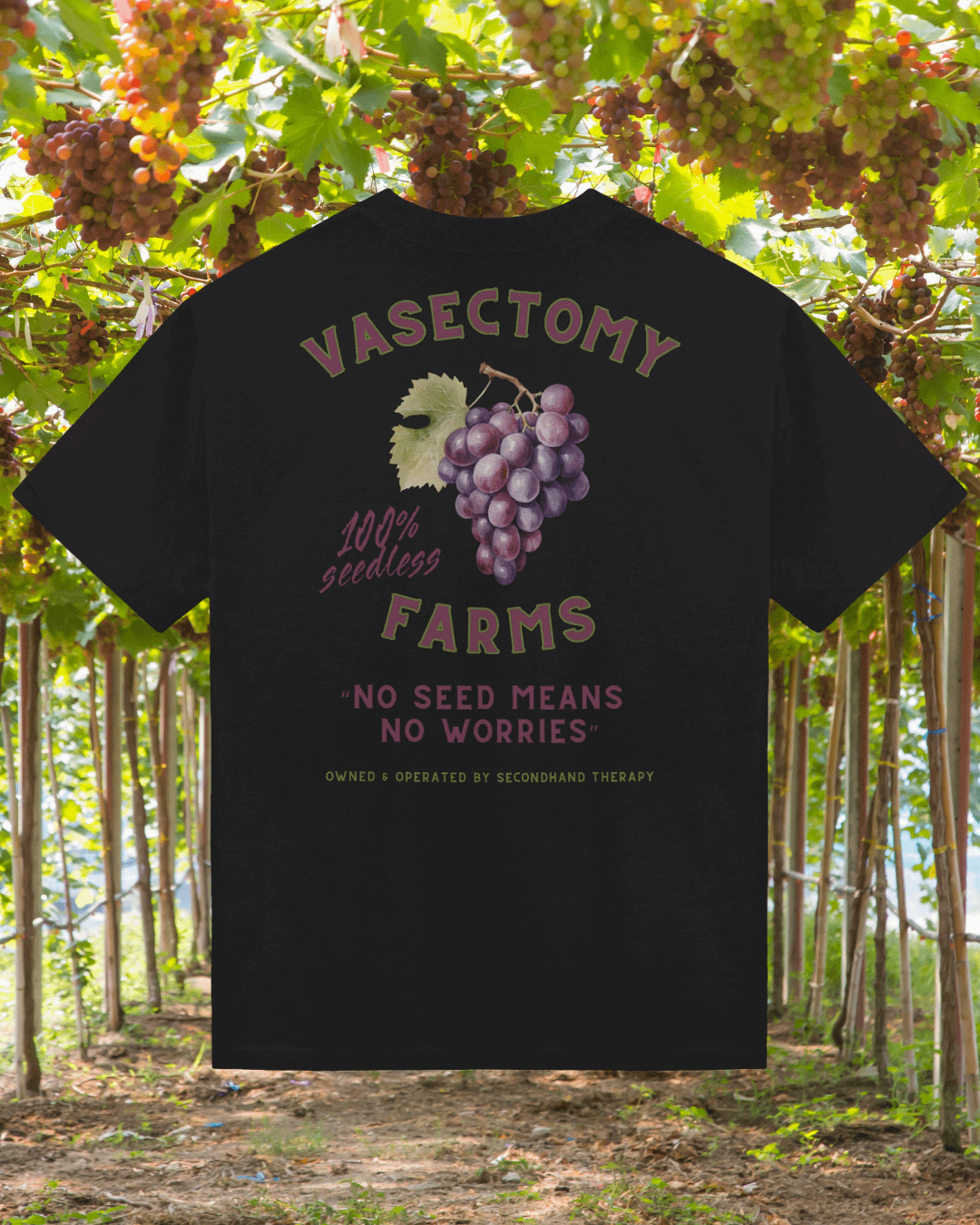 Vasectomy Farms Tee (Grape) product image (1)