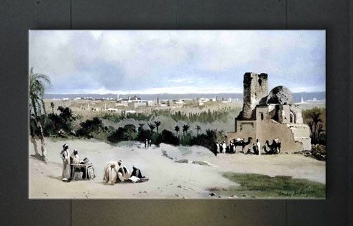 صورة : دمشق منظر عام من الجبل بداية القرن العشرين product image (1)