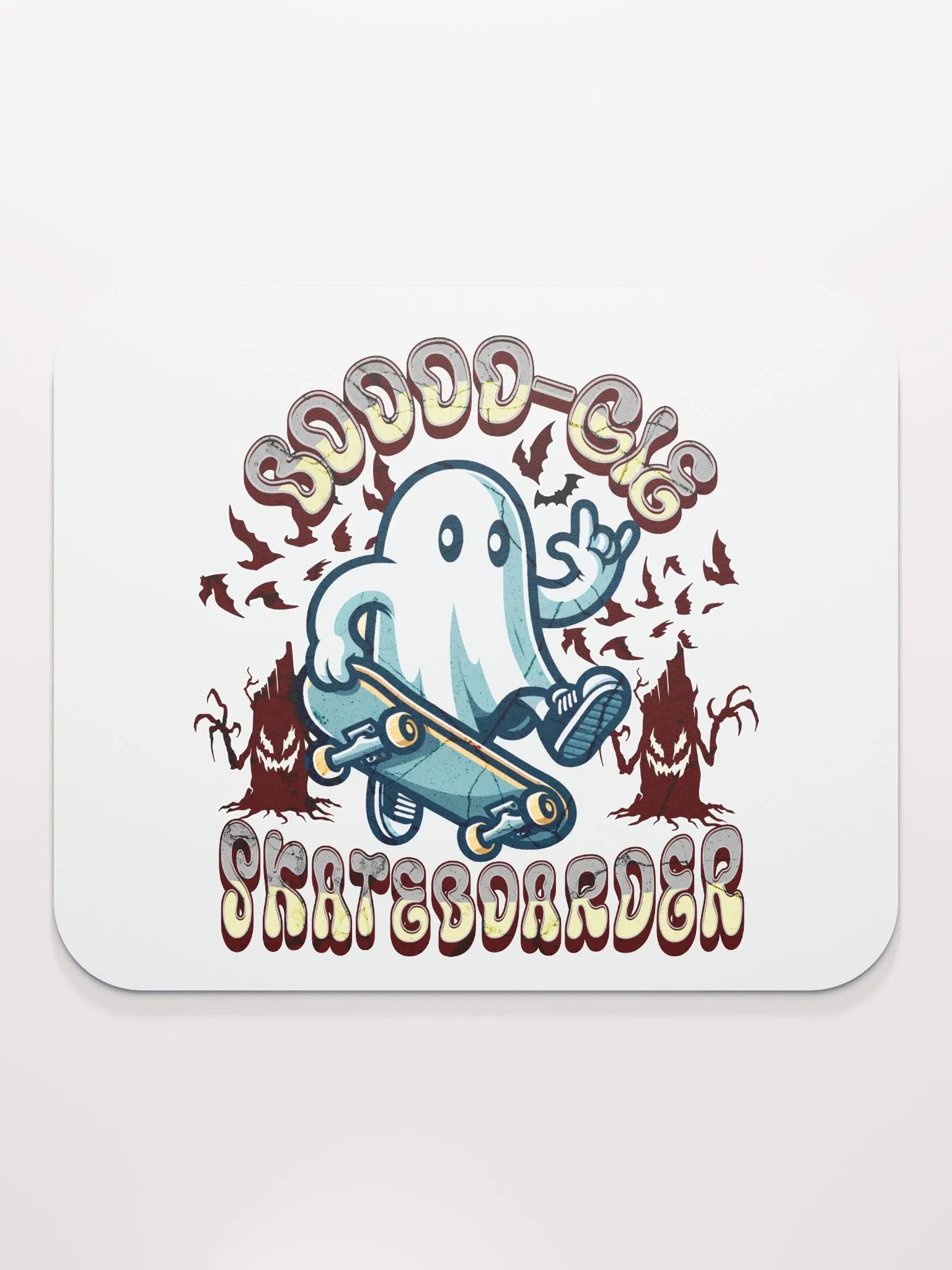 Boooo-gie Skateboarder Spooky Mouse Pad product image (2)
