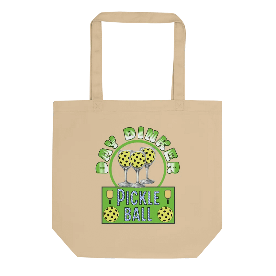 Day Dinker Pickleball Wine Tote Bag product image (1)