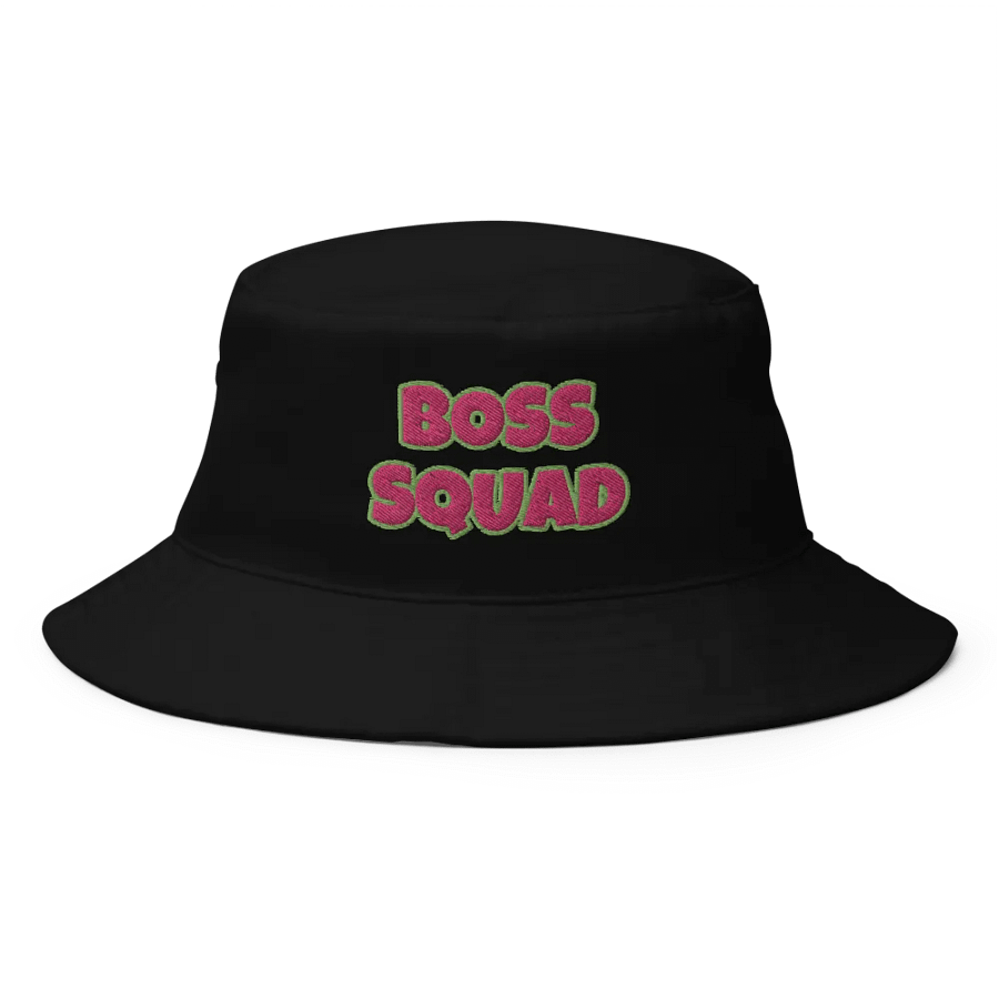 Boss Squad Bucket Hat (Pink & Green) product image (1)