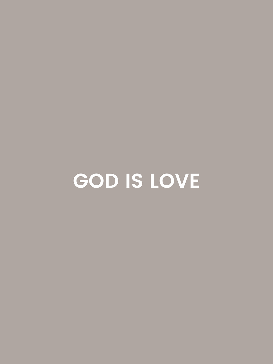God Is Love. product image (1)