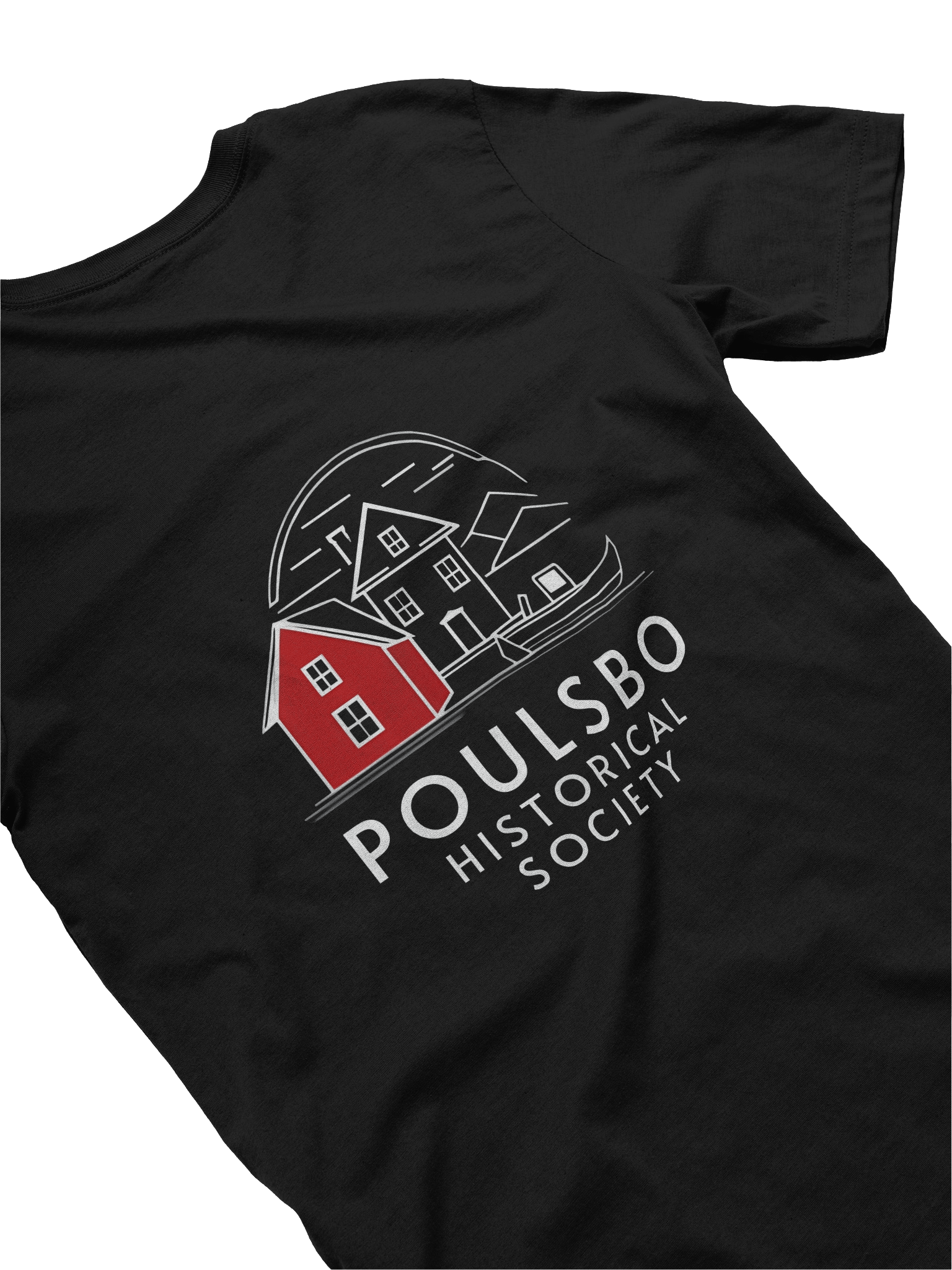 Poulsbo Historical Society Logo T-Shirt product image (16)