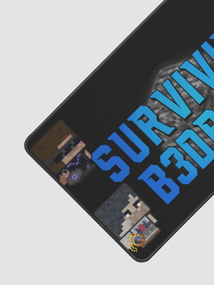 Surviving Bedrock 12"x22" Desk Mat product image (2)