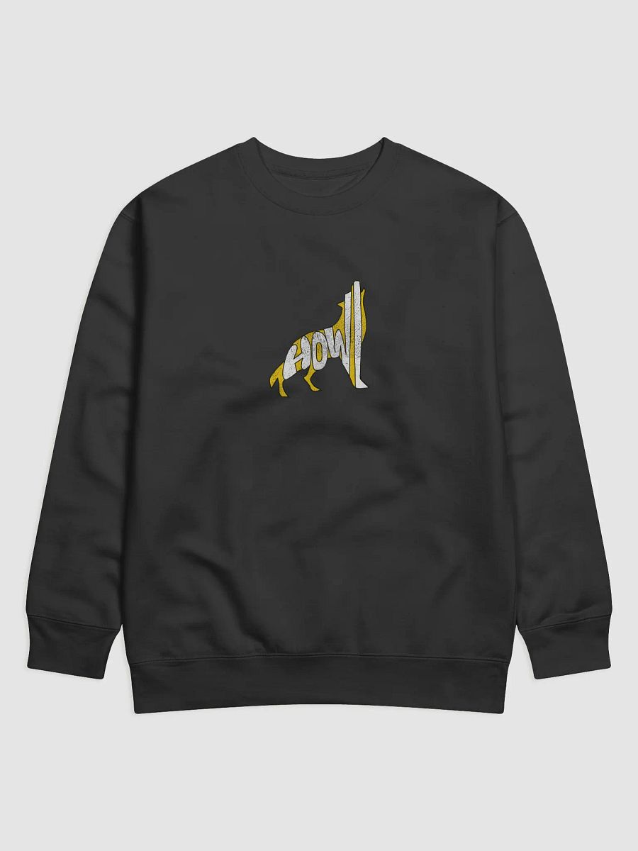 Howling Wolf Premium Cotton Sweatshirt product image (1)