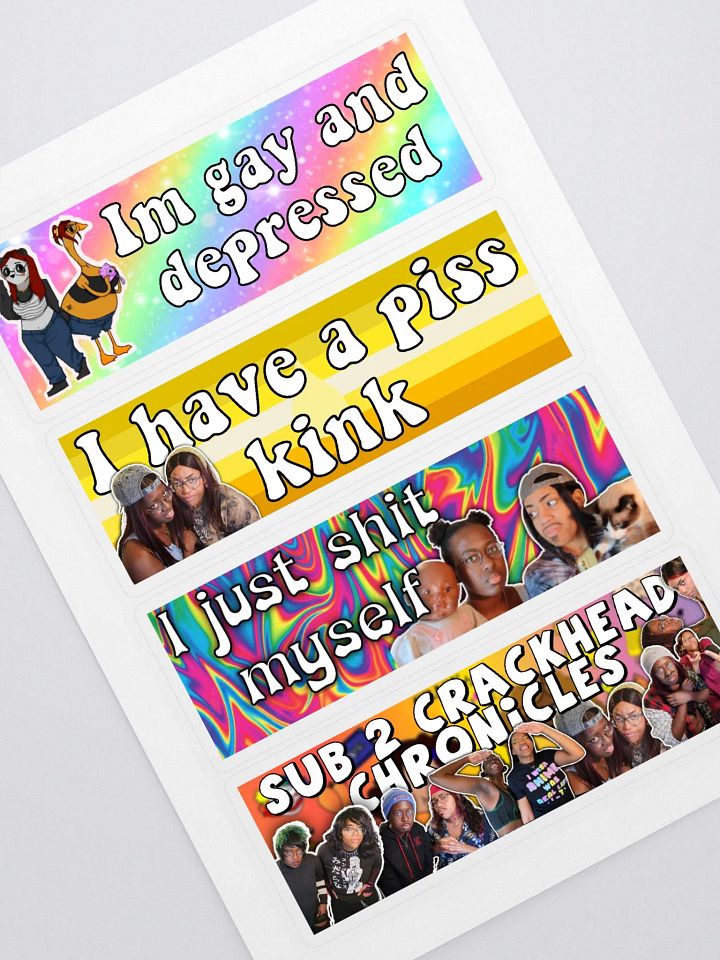 THE CRACKIE STICKER SHEET product image (1)