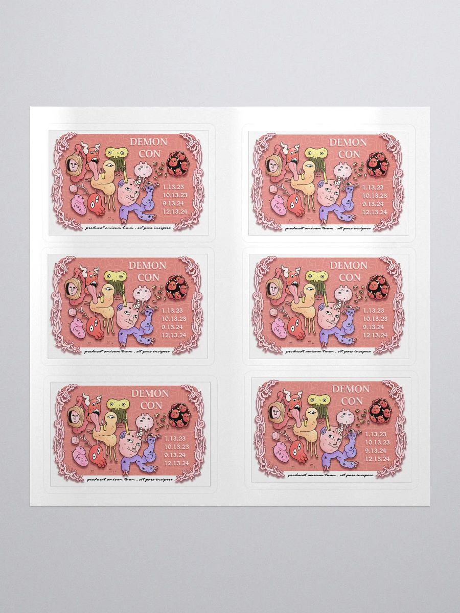 Demon Con Stickers product image (1)