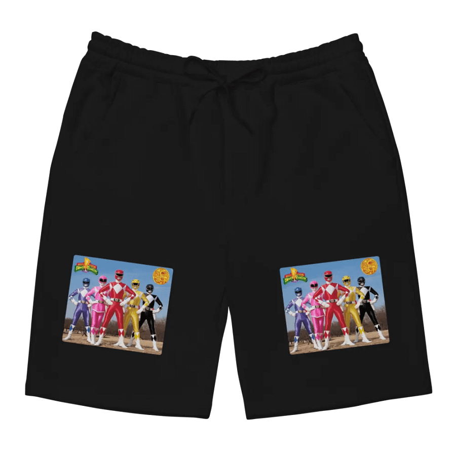 Powerful Heroes Fleece Shorts product image (2)