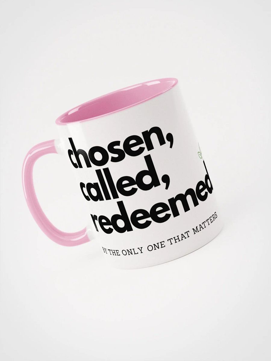Chosen, Called, Redeemed Ceramic Mug product image (3)