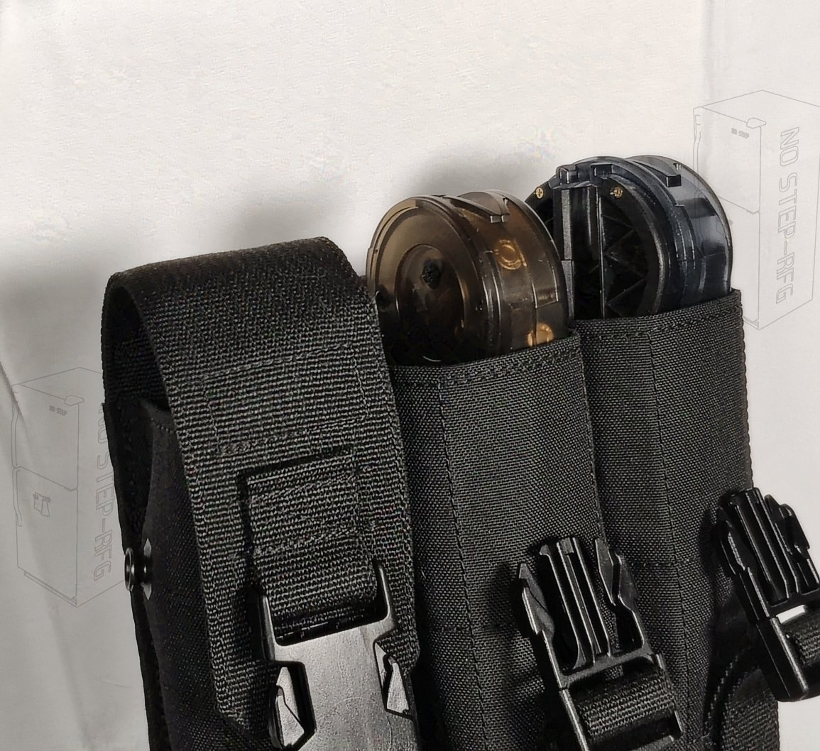 *Made to order* P90 Triple Pouch, Black product image (9)