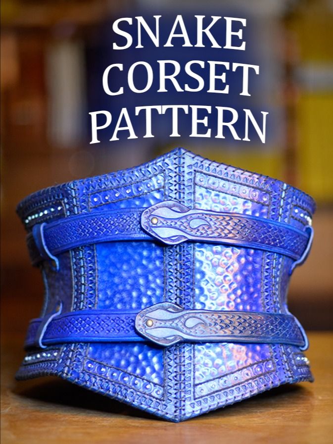 Snake Corset Sewing Pattern