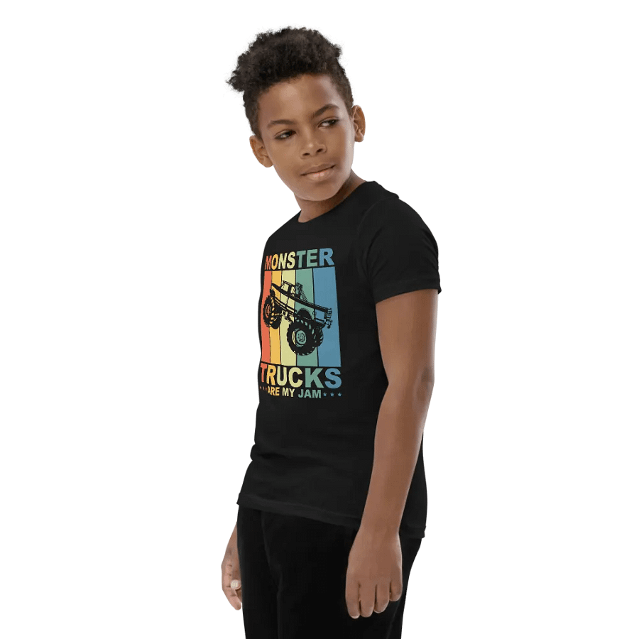 Jammin' Monster Trucks Youth T-Shirt product image (8)