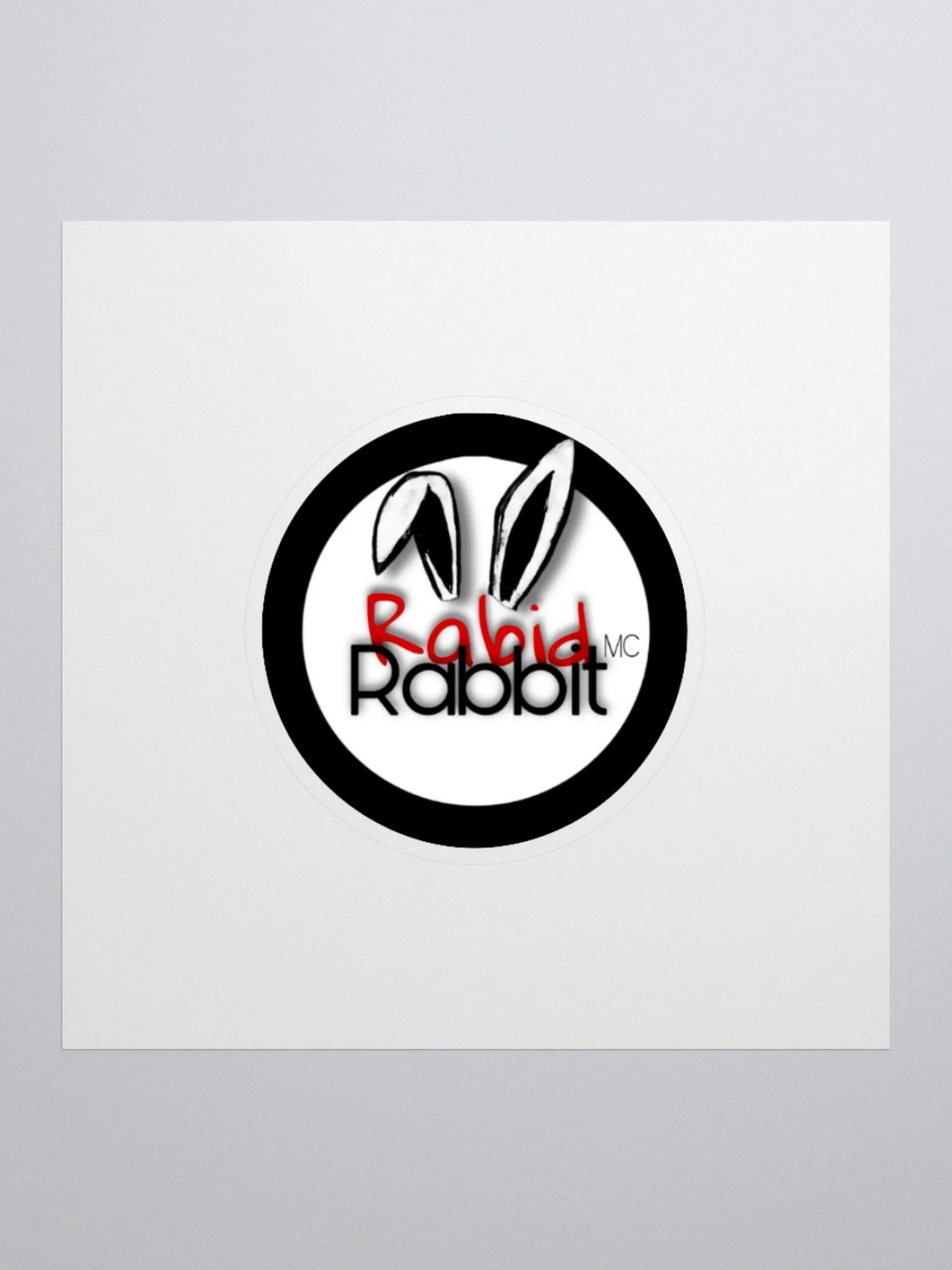 Rabbit Sticker Single product image (1)