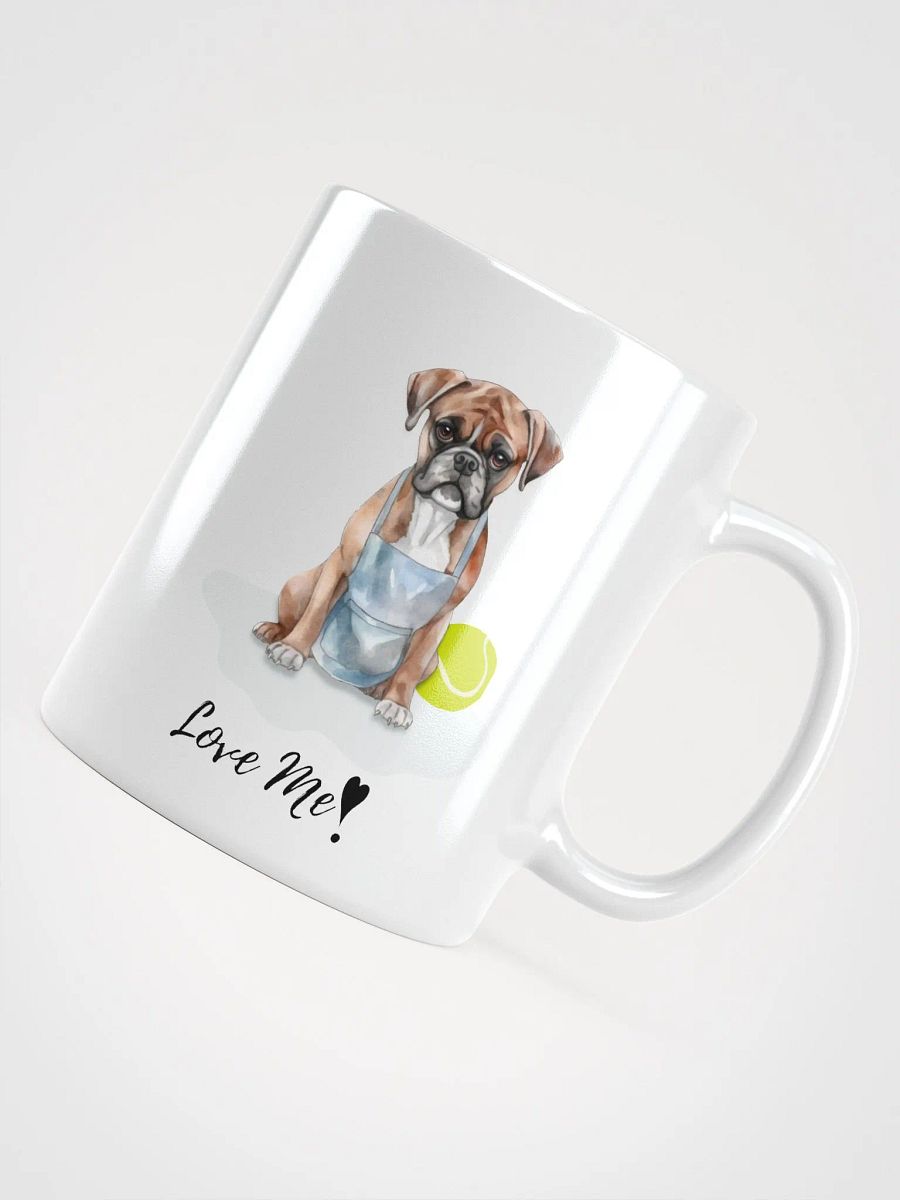 Apron Pup White Glossy Mug product image (10)