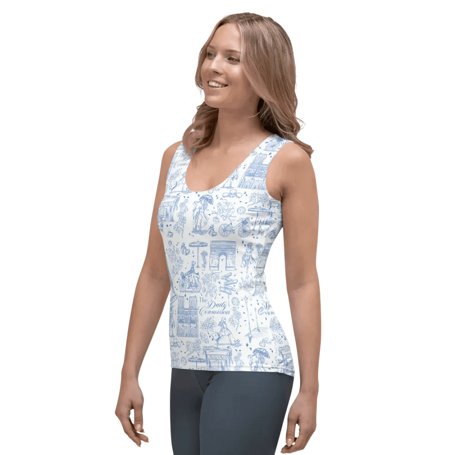Women's Parisian Toile Tank Top product image (3)