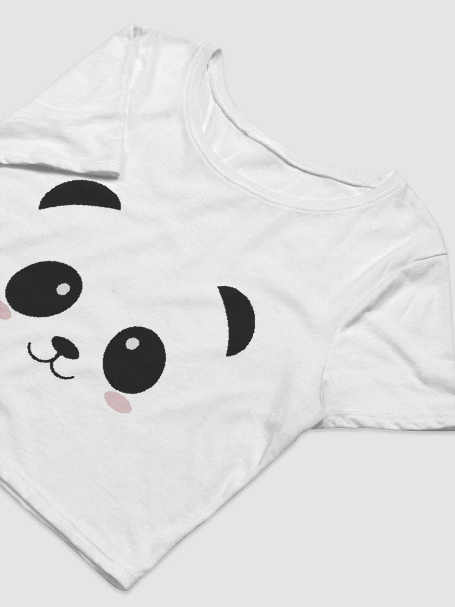 Panda Face Crop Top product image (3)