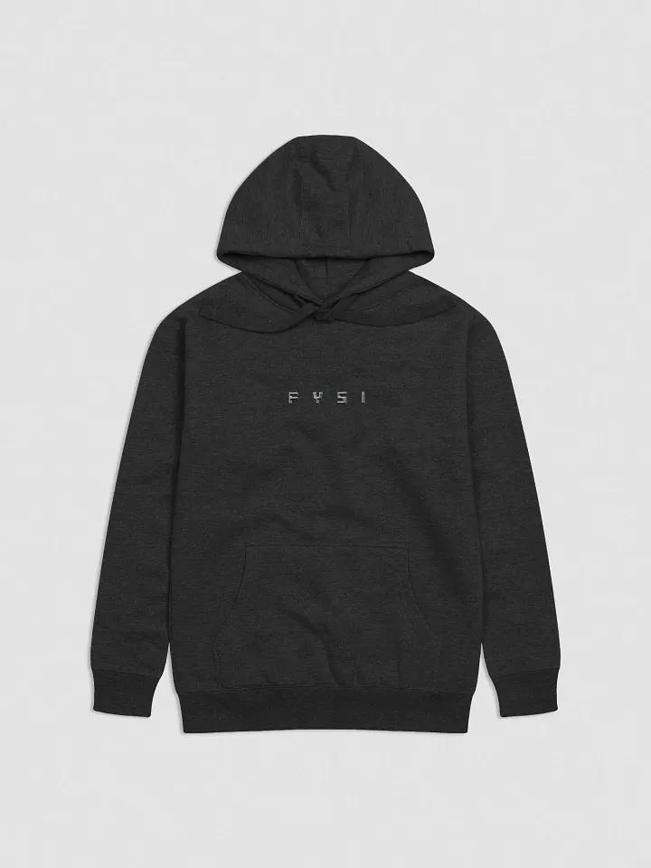 Logo Embroidery fleece organic cotton Hoodie product image (1)