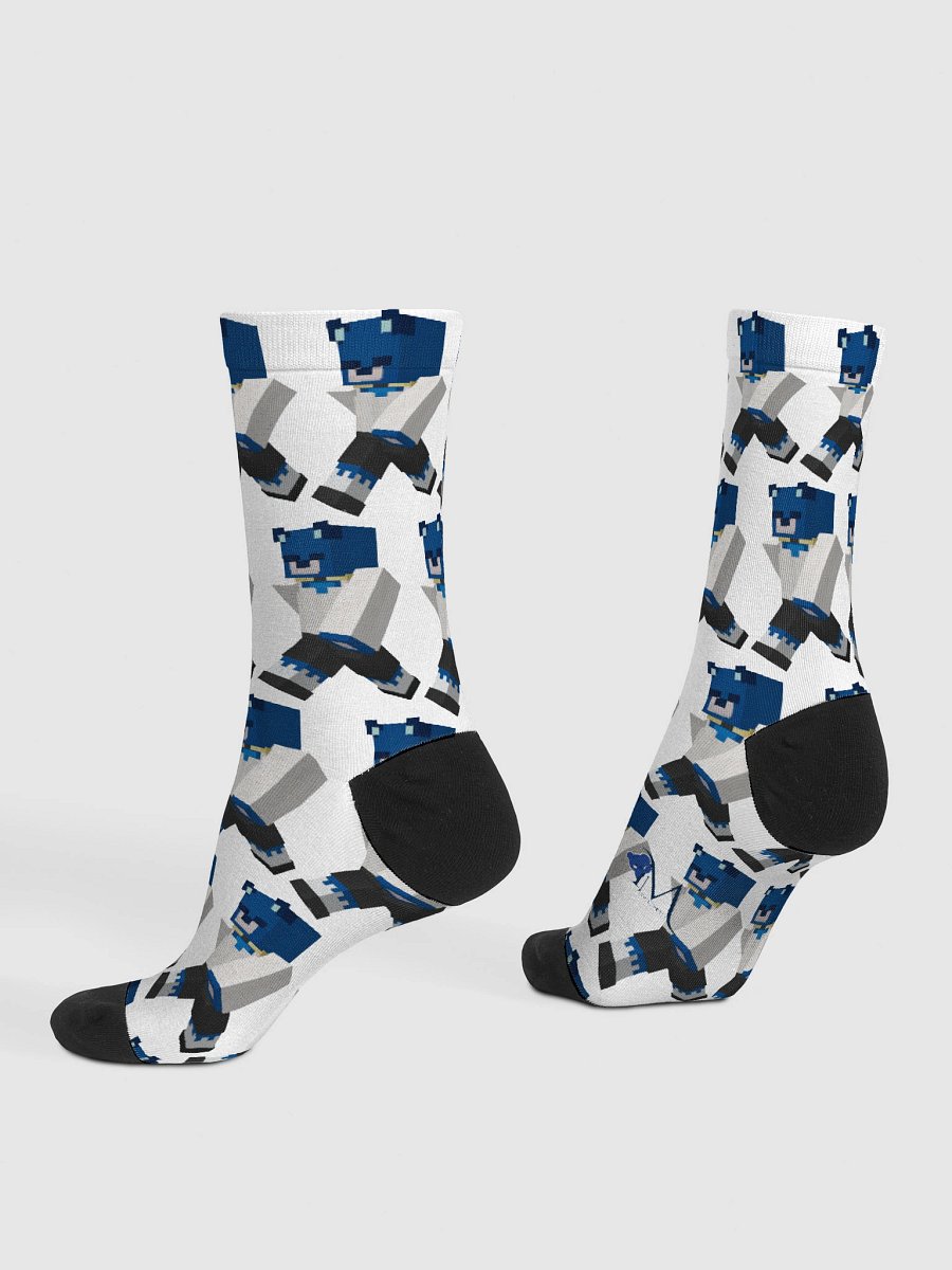 Jewels Bear Minecraft Socks product image (4)