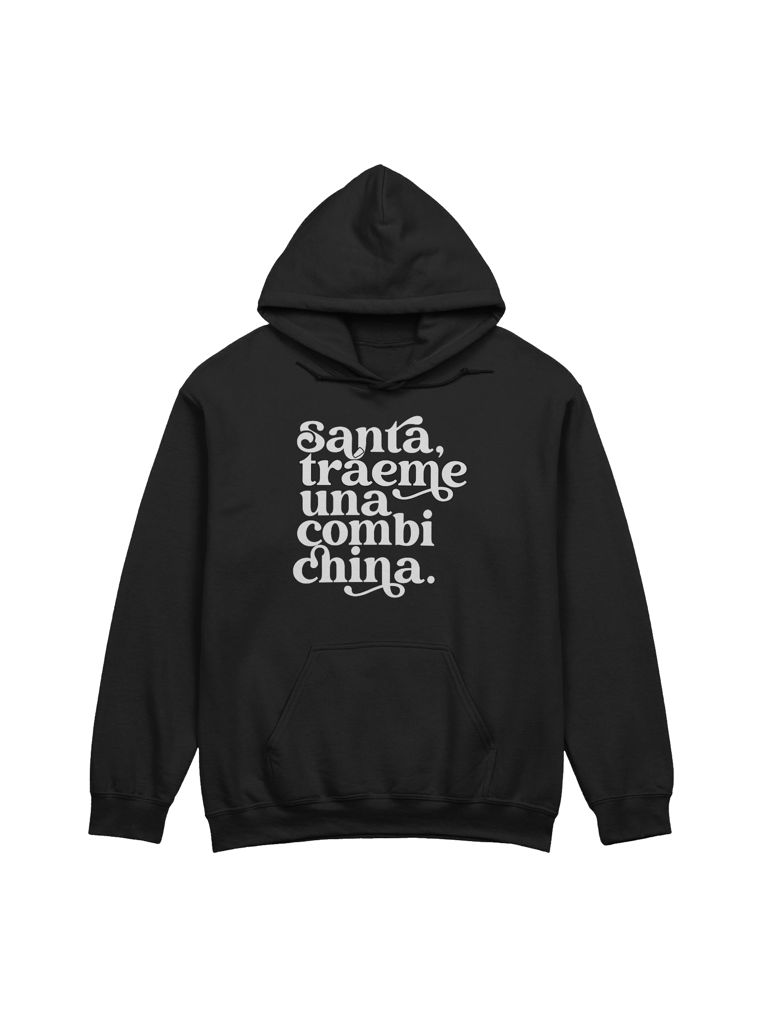 Santa Tráeme un Combi China Hoodie Unisex product image (1)
