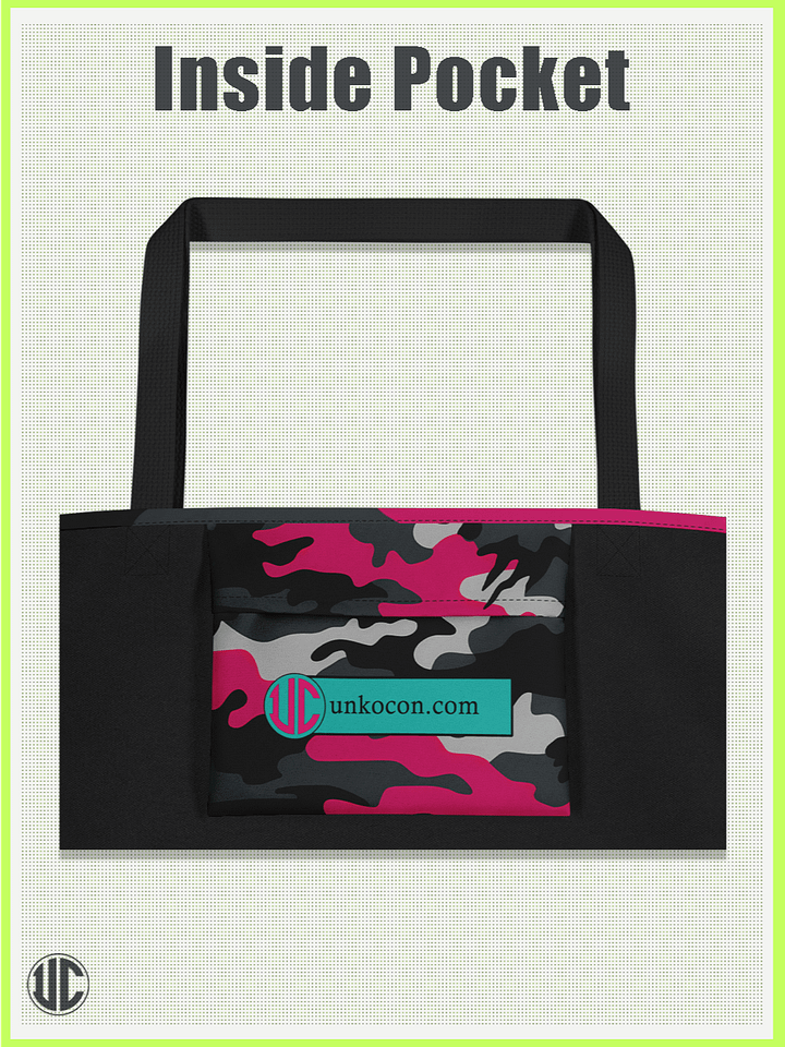 UnkoCon – Savage Pink Urban Camo Tote Bag product image (2)